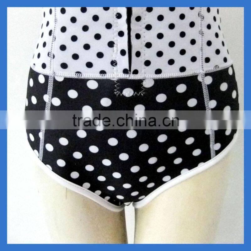 one piece sexy suits neoprene wimsuit for women