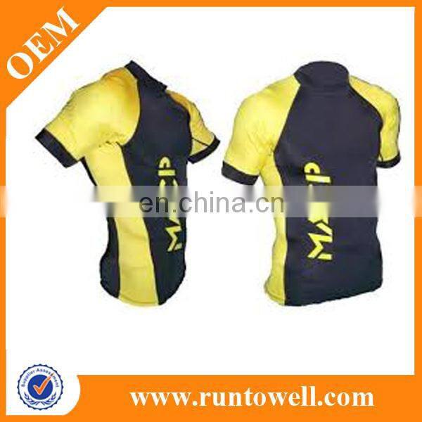 High quality custom printed rash guard