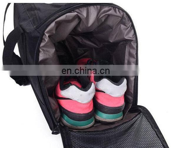 2015 top sale fashion stylish high end duffel bag with shoe storage