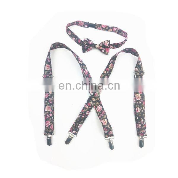 Baby Gril Suspender And Bowtie Set New Products 2015