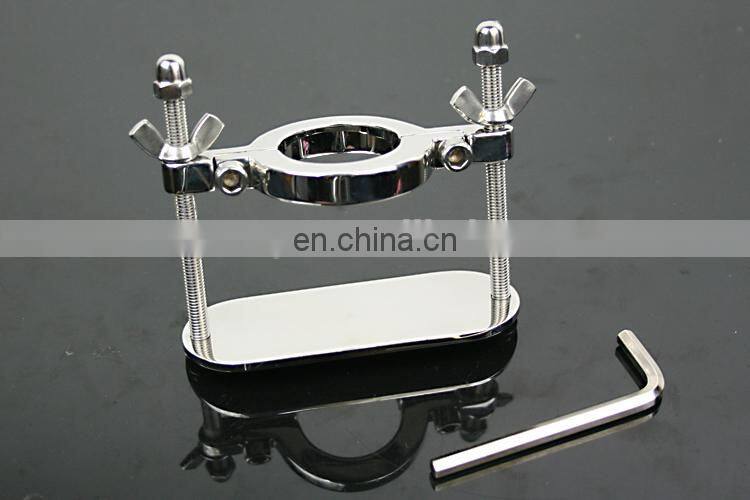 Stainless Steel Polish Ball Stretcher Scrotum Testicle Stretch CBT Device Cock Ring Fetish Delay CBT Sex Toy Product