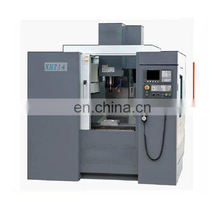 XH714 3 axis high vertical accuracy China metal cnc milling machinery