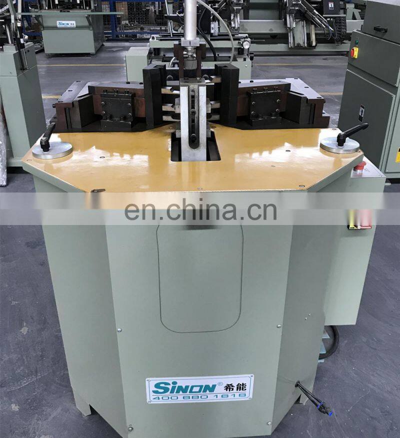 Saudi Arabia Popular Aluminum Window Door Aluminum Profile Crimping Corner Machine