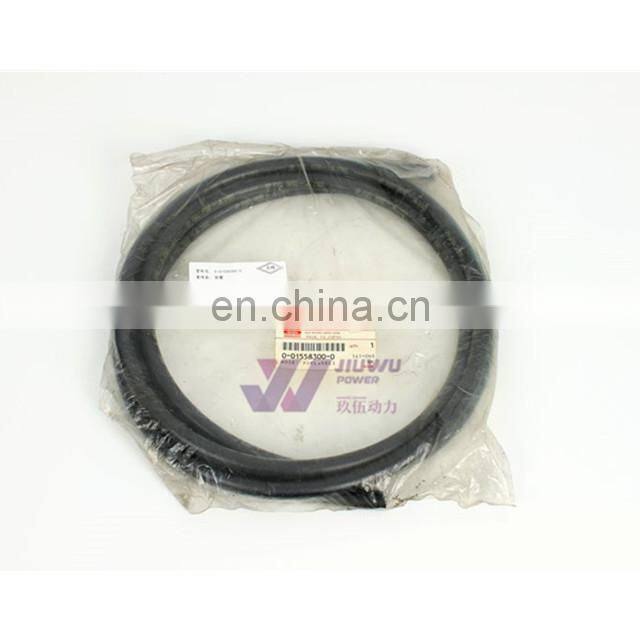 6VD1 UCS25 Excavator Injection Rubber Hose JIUWU POWER ISUZU 0-01558300-0
