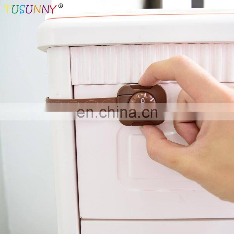 Safety baby Proof Cabinet Locks with 3M Adhesive Drawers Appliances Toilet Seat Fridge and Oven