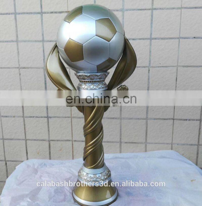 Small MOQ Custom Gold Silver Cups 3D Printing Award Trophy Cup