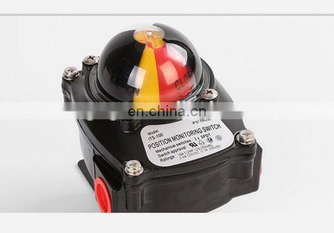 Position switch box solenoid valve safety switch