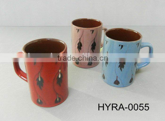 11oz Promotional color glaze mug