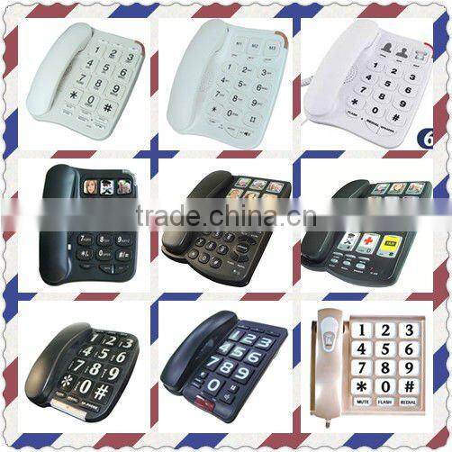 specially-designed big button telephone with big picture