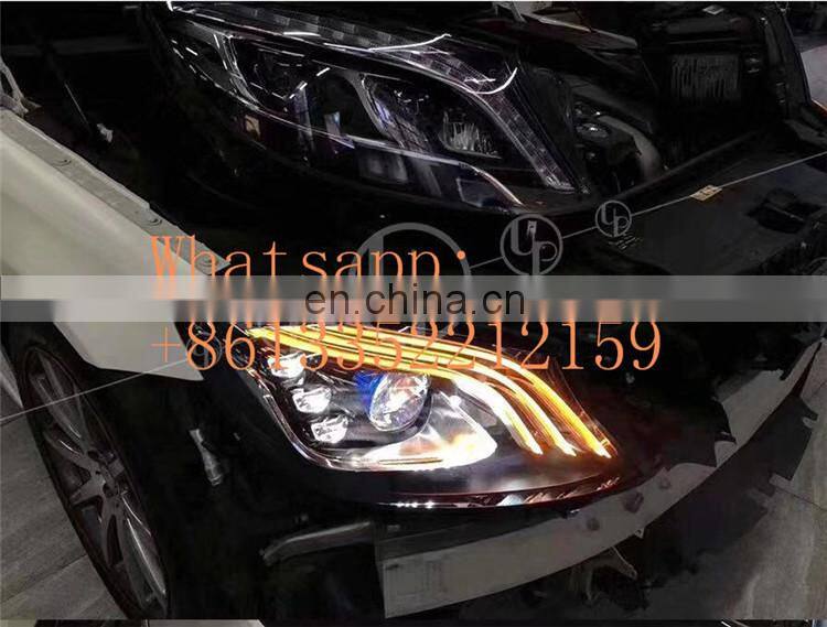 2018year W222 headlights and tail light fit for S-class W222 upgrade to 2018year W222 S63 S65 Headlight and tail lamp