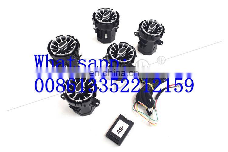 2014-2017 year Atmosphere lamp A class W176 air vent cover fit for W176 air-condition cover with colors 5 pieces interior vents