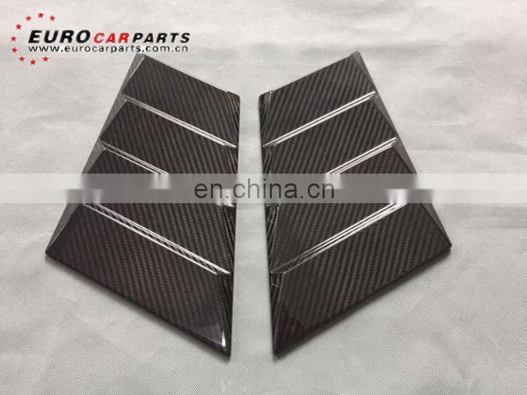 G class w463 B style hood side vents for G350 G500 G55 G63 G65 Carbon Fiber hood front side vent sticker cover