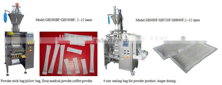 Automatic filling and packing machine
