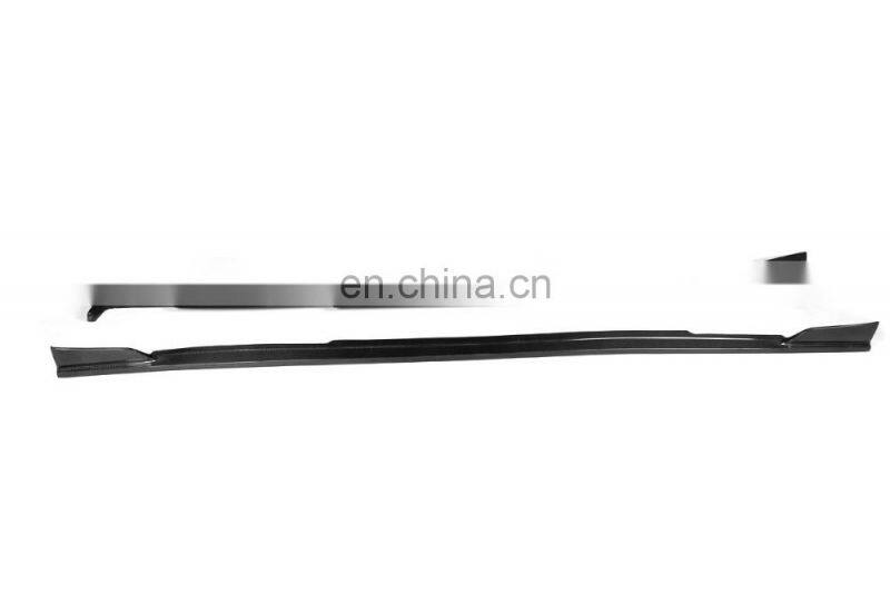 New Arrival Q50 Carbon Fiber Side Skirts Extensions for Infiniti 2014 UP