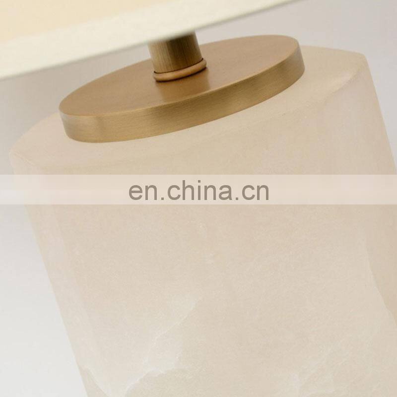Bedside Alabaster Side Bed Hotel Study Bedroom Office Design Decorative Islamic Table Lamp