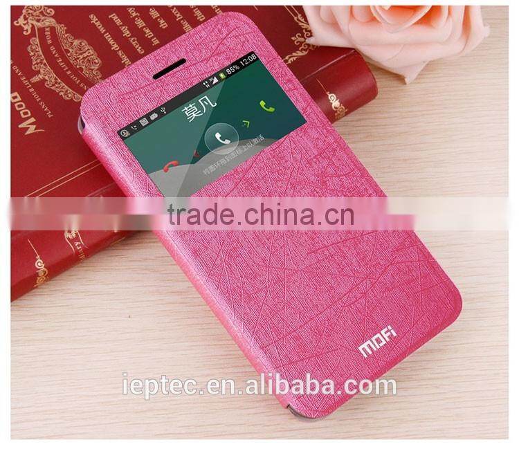 MOFi RUI Series Smart Window View Cover for ZTE Grand S lI, ZTE TD-LTE, PU Leather Flip Case for ZTE Grand S 2