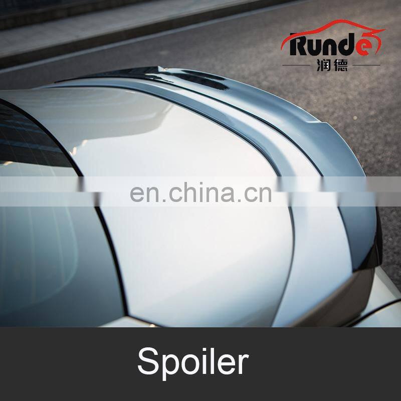 Runde PP Material Body Parts With Front Rear Lip Spoiler Side Skirt Rear View Mirror Fender For 2018-2021 Lexus ES body kit