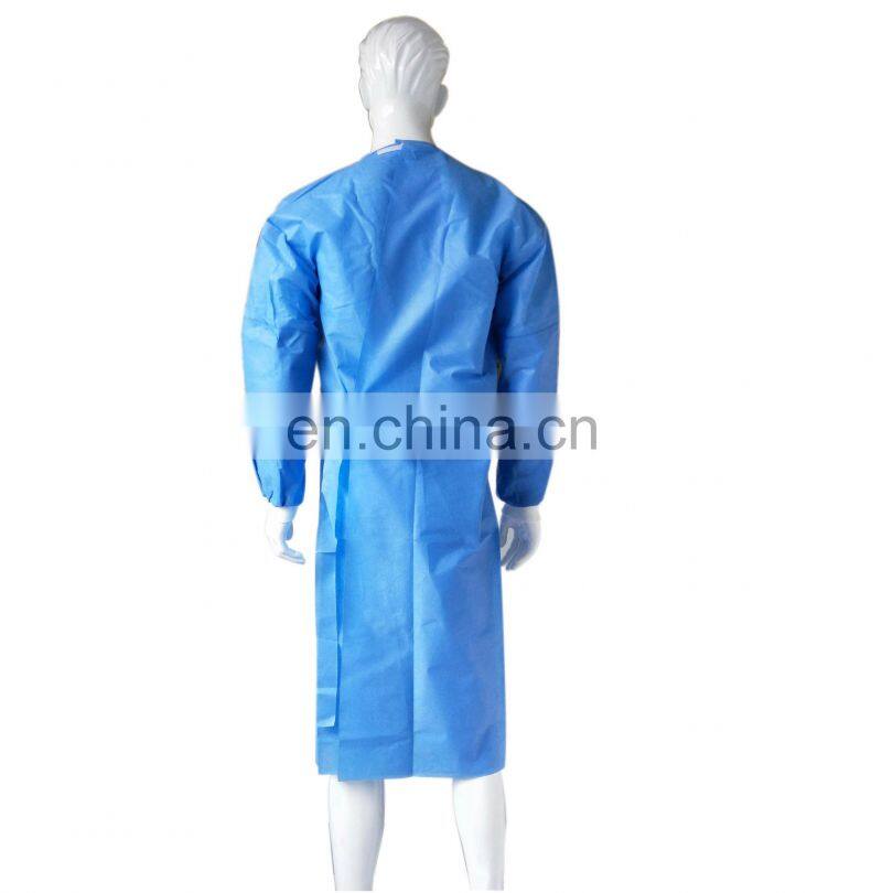 PP+PE Disposable Isolation Gown
