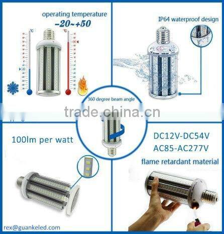 5 years warranty UL 347v led wall pack bulb