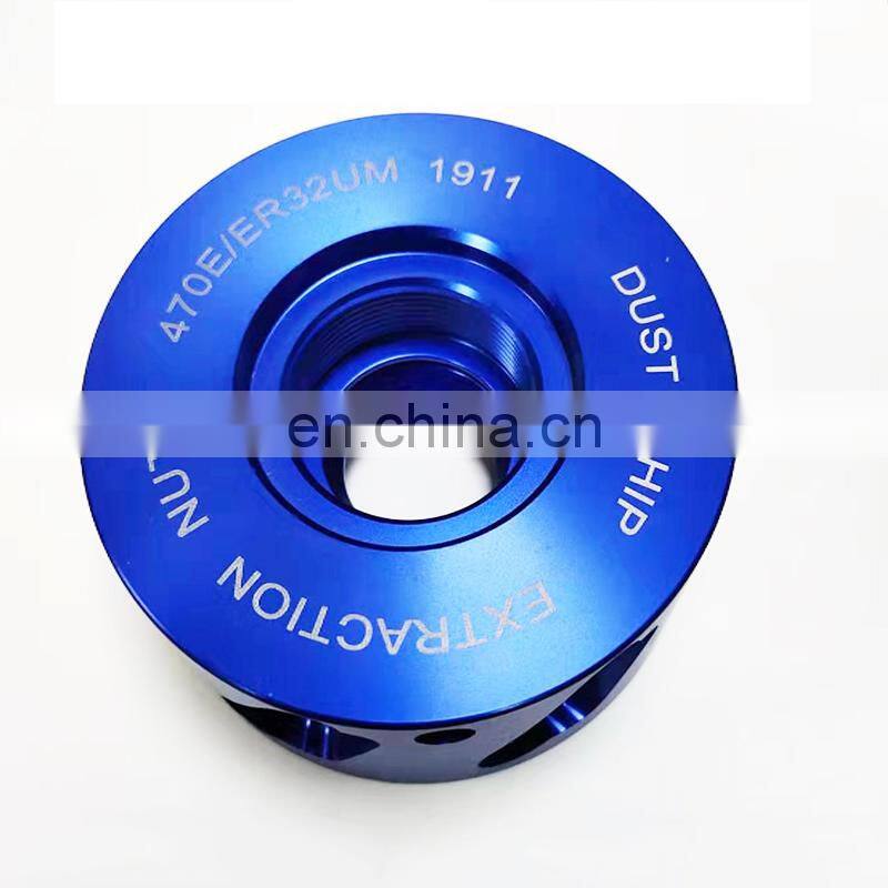 LIVTER Dust suction hat for woodworking cnc machine milling cutter 470E/ER32UM dust chip extraction nut