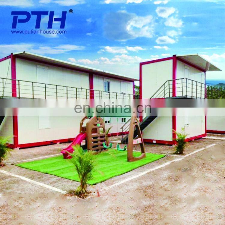 Prefabricated modular container house in China