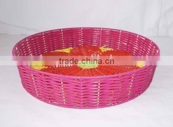 cheap round plastic candy tray