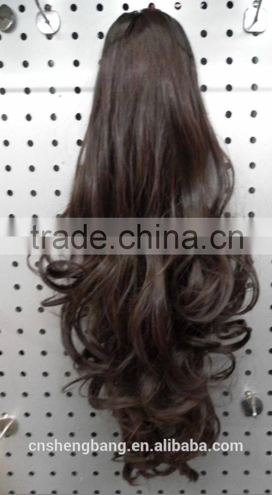 wholesale wigs synthetic hair wig hair extension ponytail wig