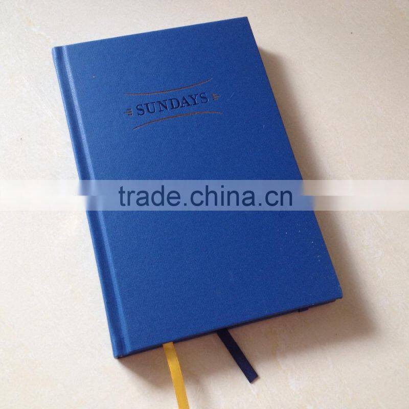 Custom logo notebook with rubber band for closure