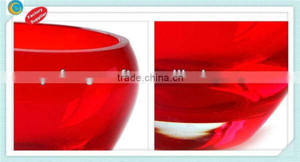 long-stemmed glass candle holder