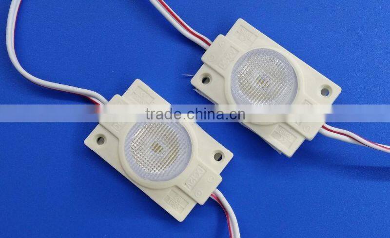 led backlight with lens led module 12 volts led lightings using chip from Taiwan and ABS material with paying by trade assurance