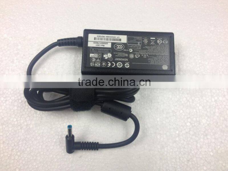 Newest 4.5*3.0mm blue tip battery charger for hp 719309-001 19.5v 2.31a power charger