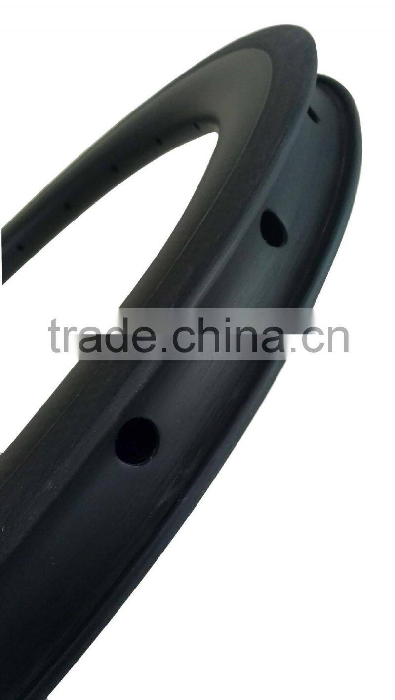 hot sale wheel 18 inch bike rim carbon BMX wheels 40mm clincher carbon cyclocross wheels