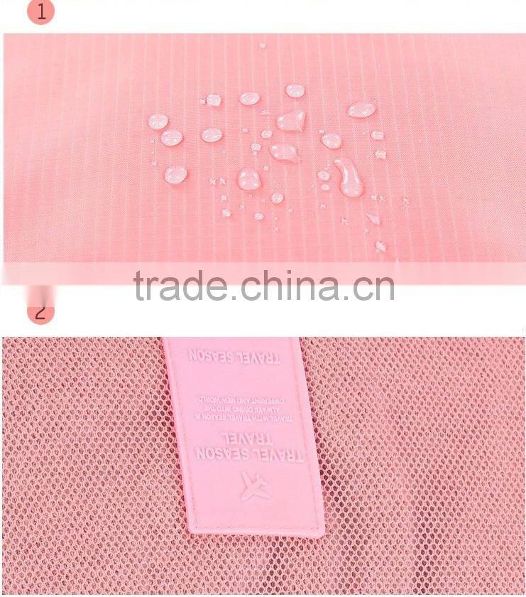 6PCS/Set High quality Mesh Bag Travel Bags Women