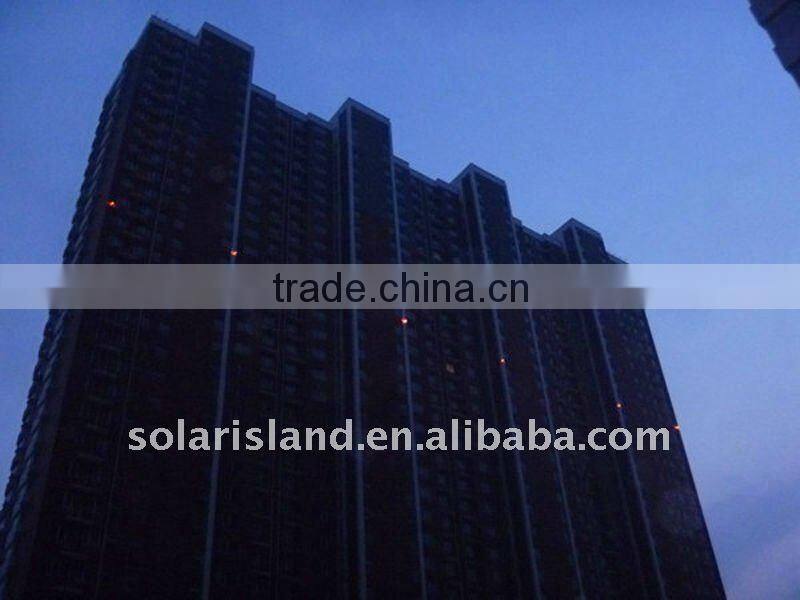 Hot sale! water-proof long visability LSW-008 Solar Aviation Obstruction Light