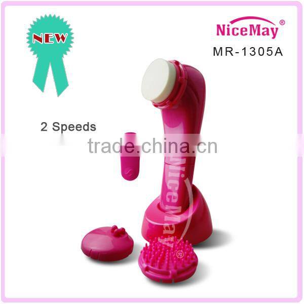 3 in 1 facial cleaning set beauty cleansing brush