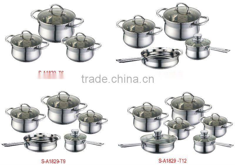 Non stick 9pcs Cookware set