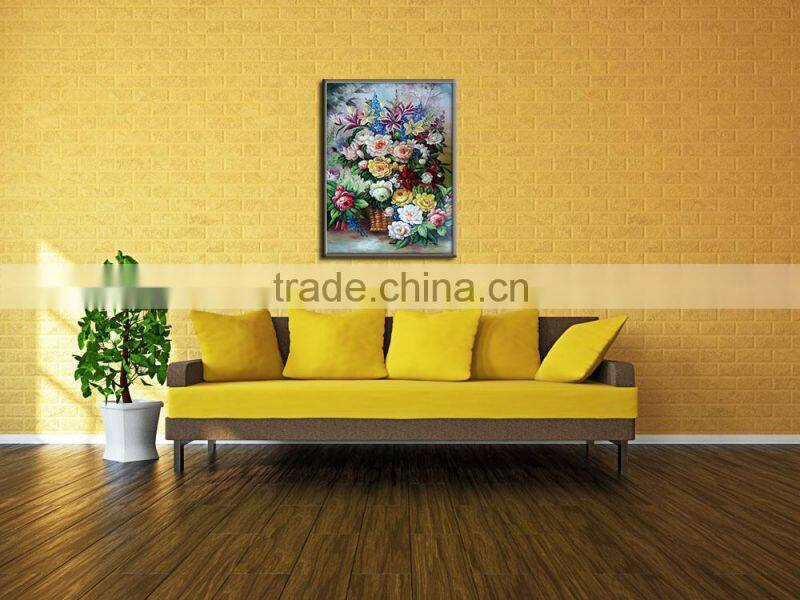 01-270 Large Size Canvas Printing Paint Flower Painting For Living Room OR Bedroom For Decoration