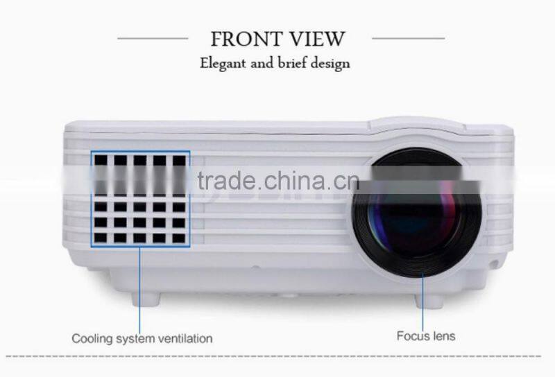 800 x 480 Native Resolution Real Practical 1080P 800 Lumens LED rd 805 Projector