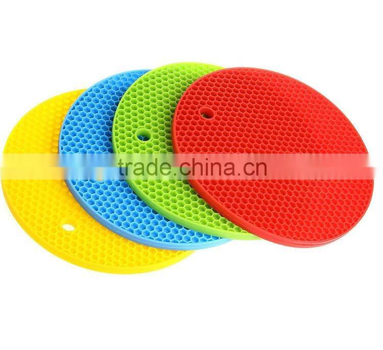 Silicone Trivet Mat, Hot Pads,Cup Insulation Mat, Non-slip Mat, Flexible, Durable,Heat Resistant