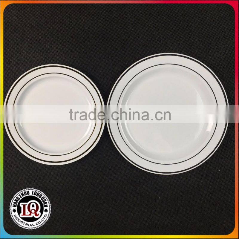 disposable plastic silver checker plate