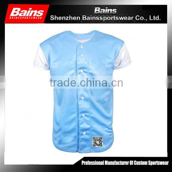 2015 oem custom fashion custom baseball jersey for sale