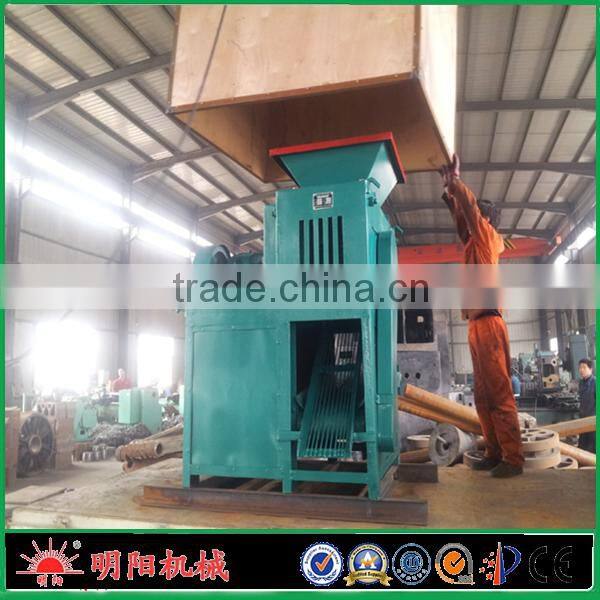 Manganese steel roller slime briquettes press machine/coking coal briquettes press machine