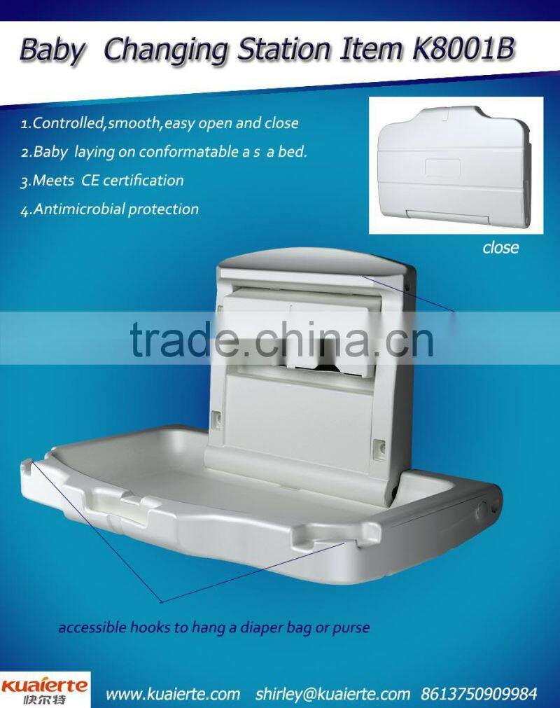 Baby Changing station- bathroom baby changer