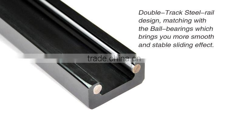 Commlite Camera Video Track Slider Video Stabilizer System with Ball-Bearing 120cm 48''