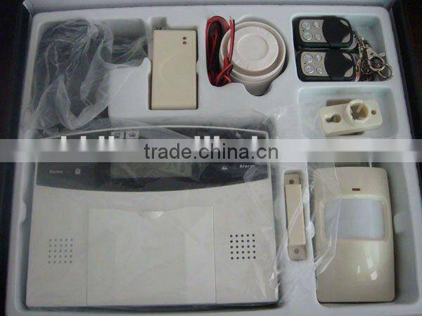 Excellect 99 wireless GSM home security alarm system with LCD Keypad