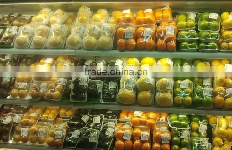 Cling film packing machine for supermarket