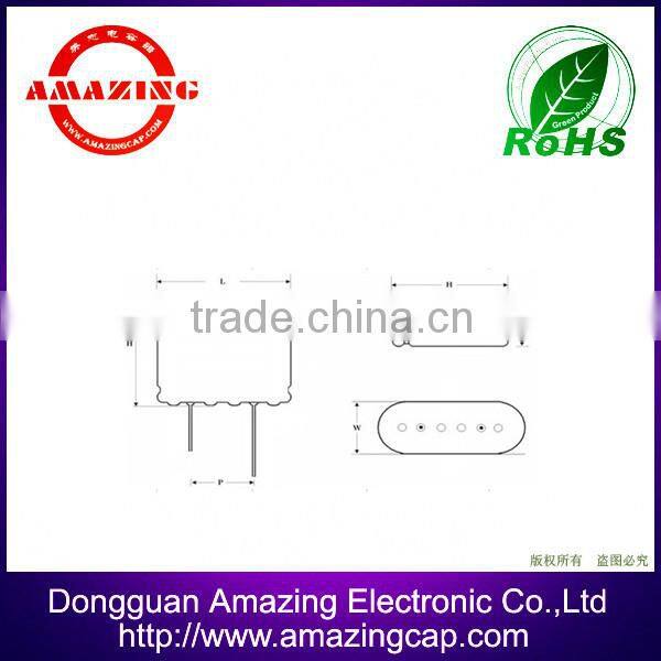 1.0f 5.5V super capacitor used for the power source