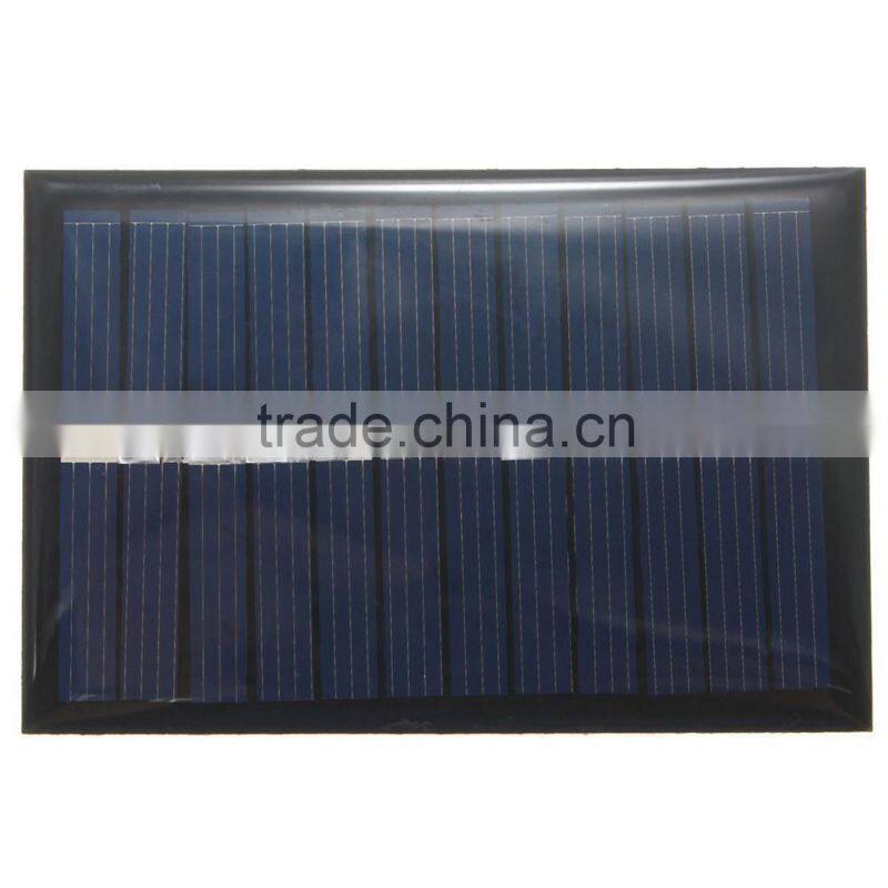 Polycrystalline Solar Power Panel Module DIY 80x55 6V 100MA 0.6W For Mobile Power Bank Battery Cell Phone Toys Chargers Portable