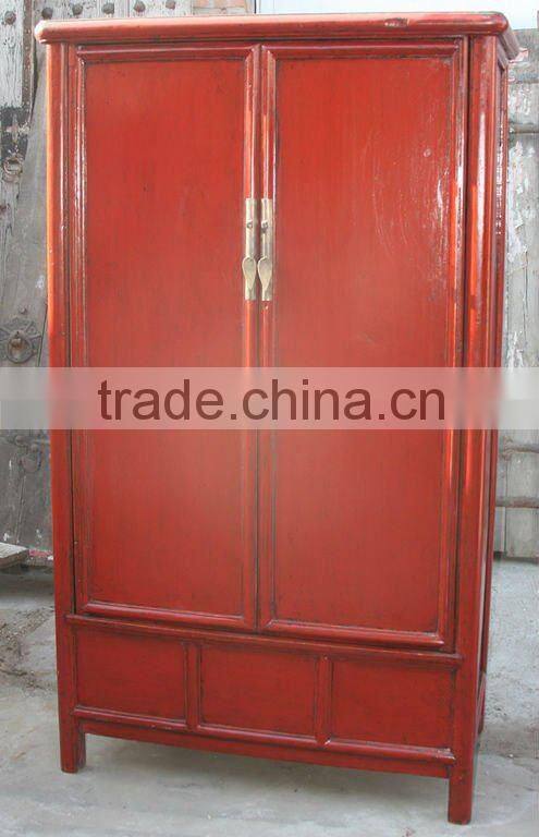 chinese antique two door cabinet and wardrobe