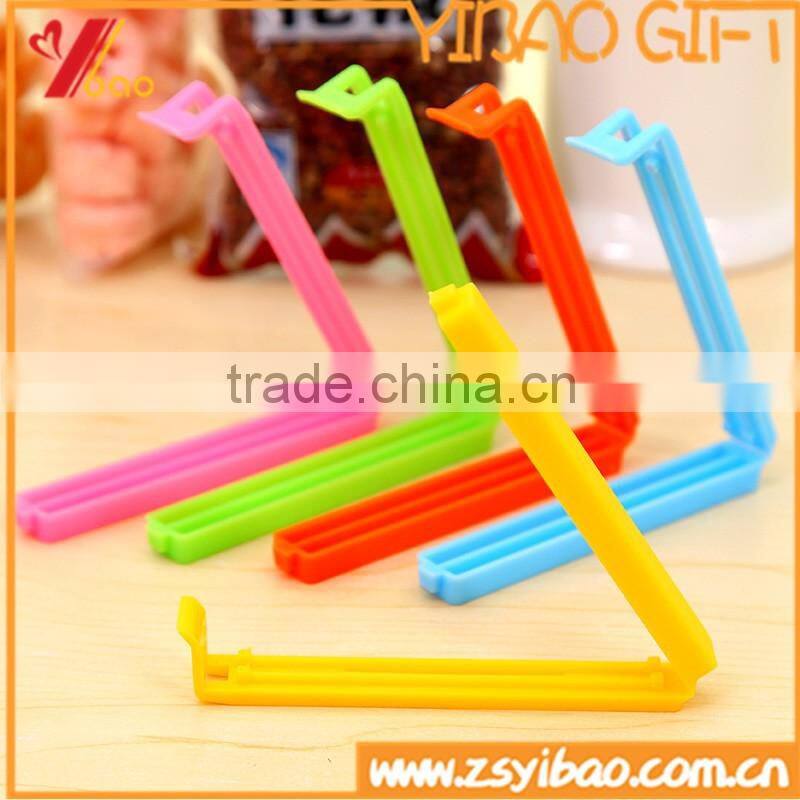 Wholesale Silicone food bag sealing clip, plastic Sealing clamp